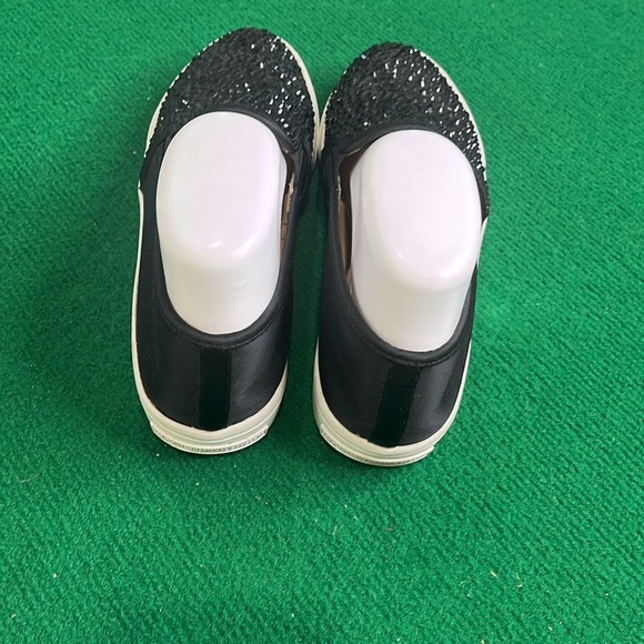 I-N-C Black Studded Slip-On Sneakers size 8 - Picture 3 of 6